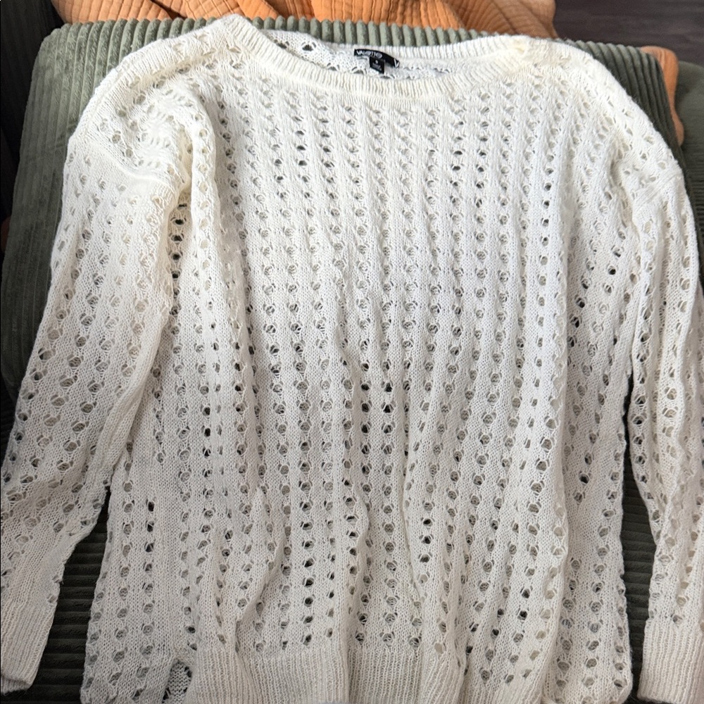 Valette Cream Knit Sweater